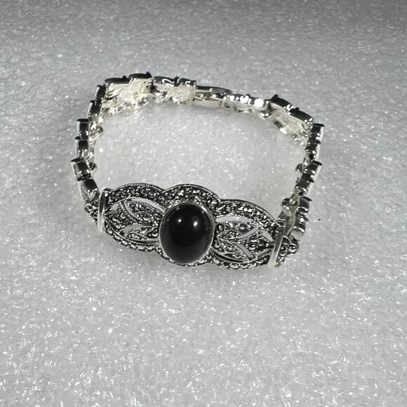 Vintage Design Black Mystery Bracelet True Deadstock Retro - Picture 10 of 16
